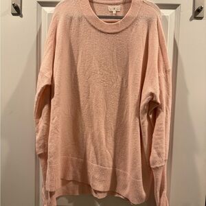 Lou & Grey Soft Blush Crew Neck Sweater